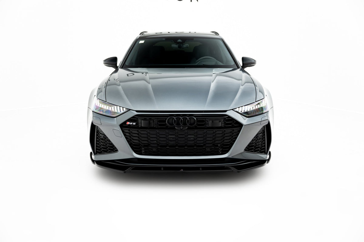 Splitter delantero V.1 para Audi RS6 C8 / C8 Facelift