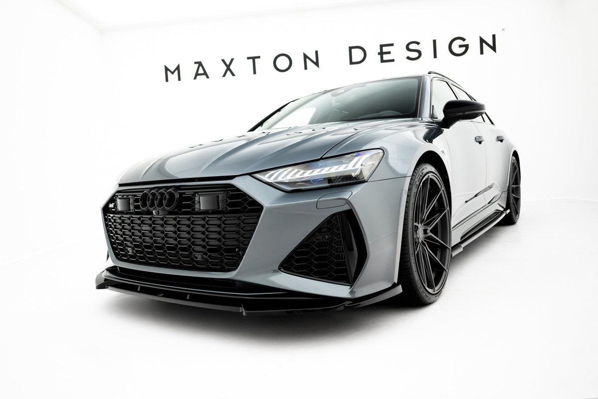 Splitter delantero V.1 para Audi RS6 C8 / C8 Facelift
