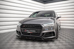 Splitter delantero V.1 para Audi S3 / A3 S-Line Sportback 8V Facelift