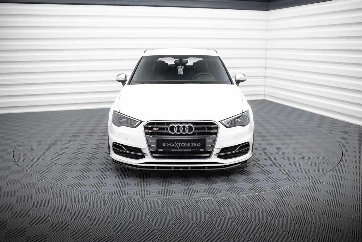 Splitter delantero V.1 para Audi S3 / A3 S-Line Sportback / Hatchback 8V