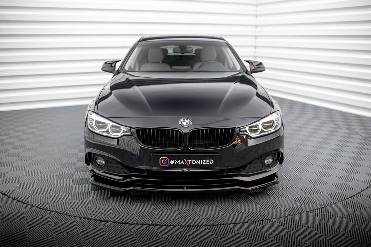 Splitter delantero V.1 para BMW 4 Coupe / Gran Coupe / Cabrio F32 / F36 / F33