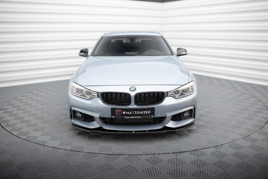 Splitter delantero V.1 para BMW 4 Coupe / Gran Coupe / Cabrio M-Pack F32 / F36 / F33