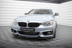 Splitter delantero V.1 para BMW 4 Coupe / Gran Coupe / Cabrio M-Pack F32 / F36 / F33