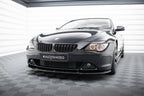 Splitter delantero V.1 para BMW 6 Coupe E63 / Cabrio E64