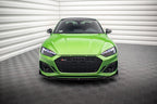 Splitter delantero V.1 + flaps para Audi RS5 F5 Facelift