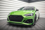 Splitter delantero V.1 + flaps para Audi RS5 F5 Facelift