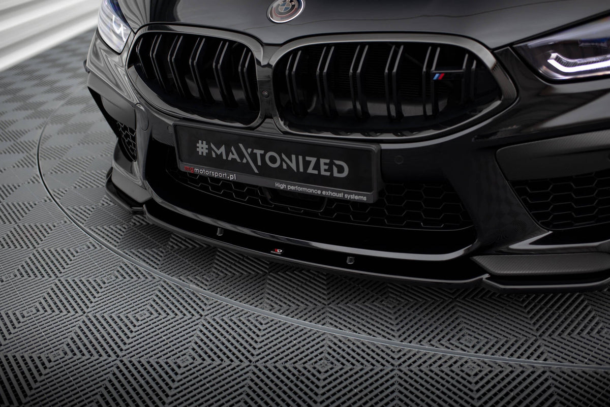 Splitter delantero V.1 + flaps para BMW M8 Gran Coupe F93 / Coupe F92