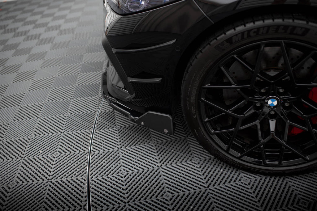 Splitter delantero V.1 + flaps para BMW M8 Gran Coupe F93 / Coupe F92