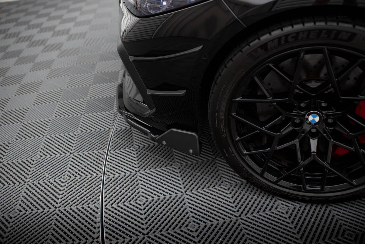 Splitter delantero V.1 + flaps para BMW M8 Gran Coupe F93 / Coupe F92