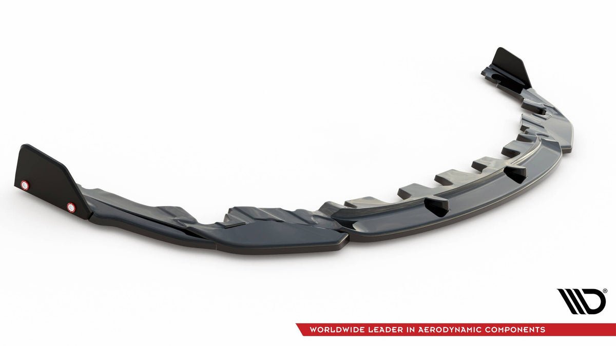 Splitter delantero V.1 + flaps para BMW M8 Gran Coupe F93 / Coupe F92