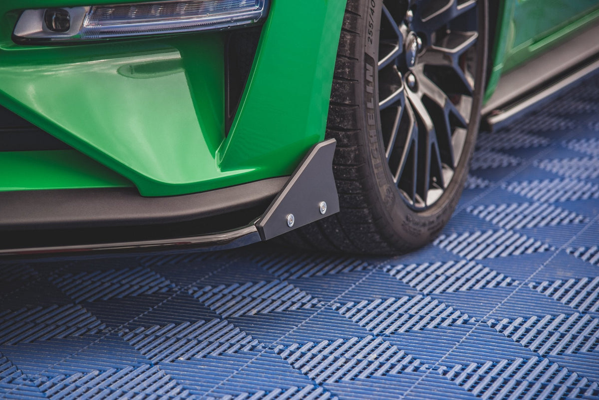 Splitter delantero V.1 + flaps para Ford Mustang GT Mk6 Facelift