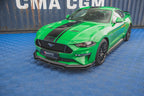 Splitter delantero V.1 + flaps para Ford Mustang GT Mk6 Facelift