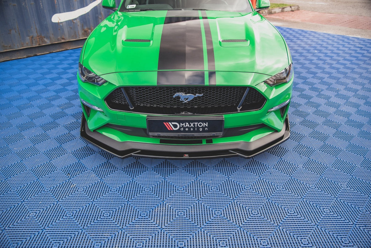Splitter delantero V.1 + flaps para Ford Mustang GT Mk6 Facelift