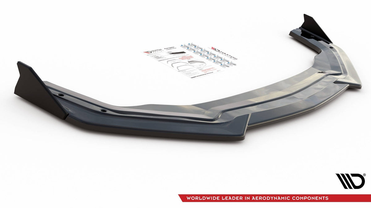 Splitter delantero V.1 + flaps para Ford Mustang GT Mk6 Facelift