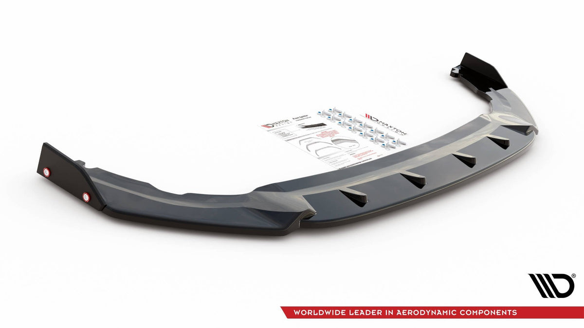 Splitter delantero V.1 + flaps para Volkswagen Golf GTI Clubsport Mk8