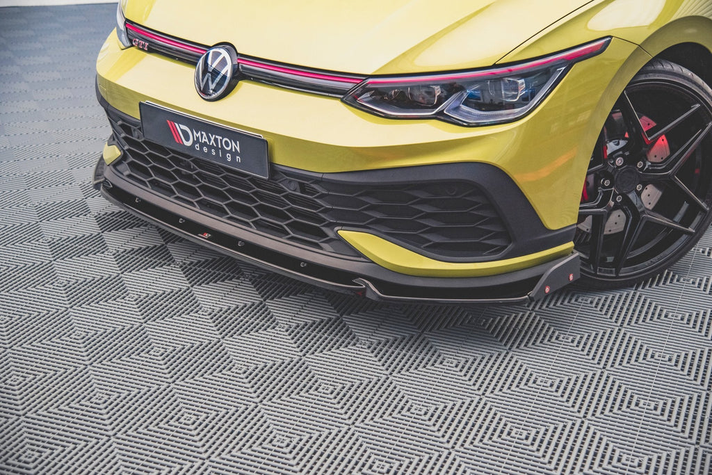 Splitter delantero V.1 + flaps para Volkswagen Golf GTI Clubsport Mk8