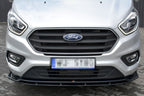 Splitter delantero V.1 para Ford Transit Custom Mk1 Facelift / Tourneo Custom Mk1 Facelift