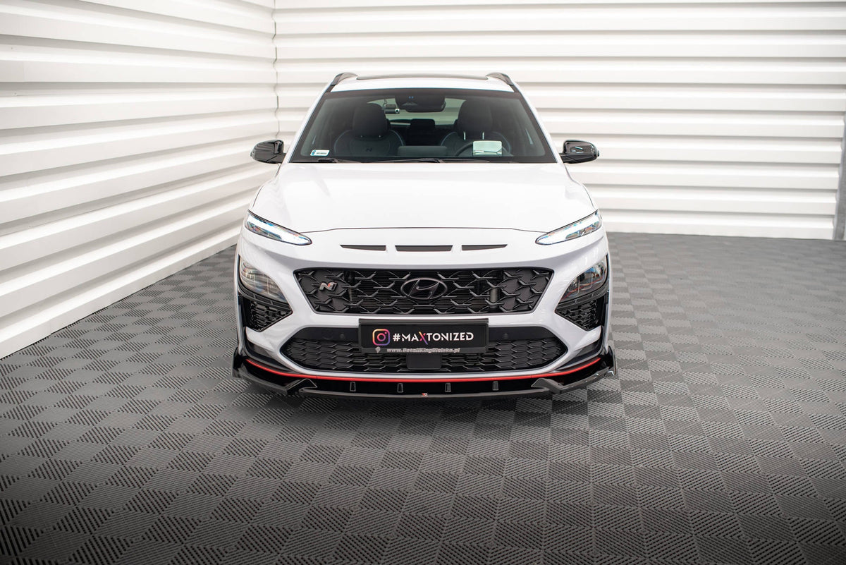 Splitter delantero V.1 para Hyundai Kona N Mk1