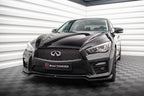 Splitter delantero V.1 para Infiniti Q50 S Mk1