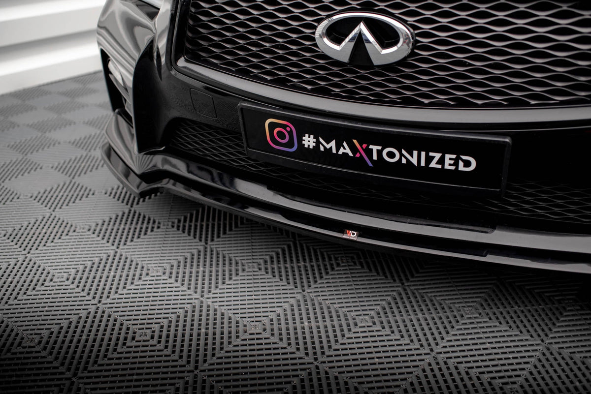 Splitter delantero V.1 para Infiniti Q50 S Mk1