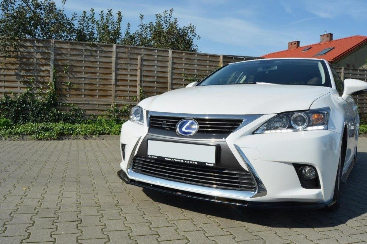 Splitter delantero V.1 para Lexus CT Mk1 Facelift
