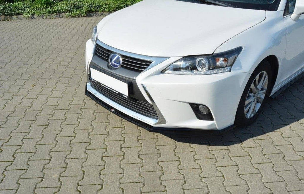 Splitter delantero V.1 para Lexus CT Mk1 Facelift
