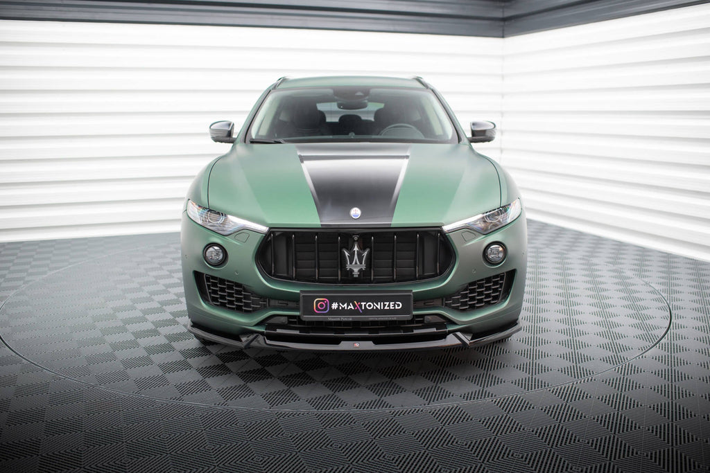 Splitter delantero V.1 para Maserati Levante Mk1