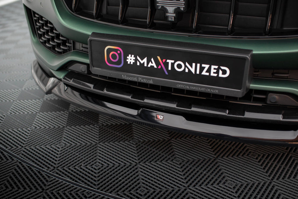 Splitter delantero V.1 para Maserati Levante Mk1