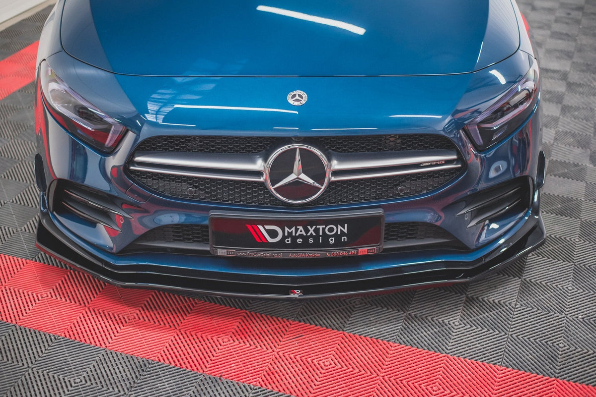 Splitter delantero V.1 para Mercedes A35 AMG Aero W177