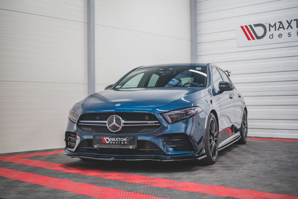 Splitter delantero V.1 para Mercedes A35 AMG Aero W177