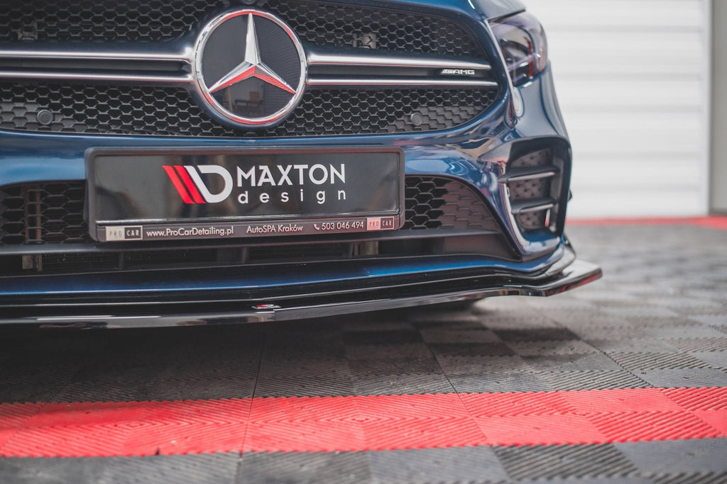 Splitter delantero V.1 para Mercedes A35 AMG Aero W177