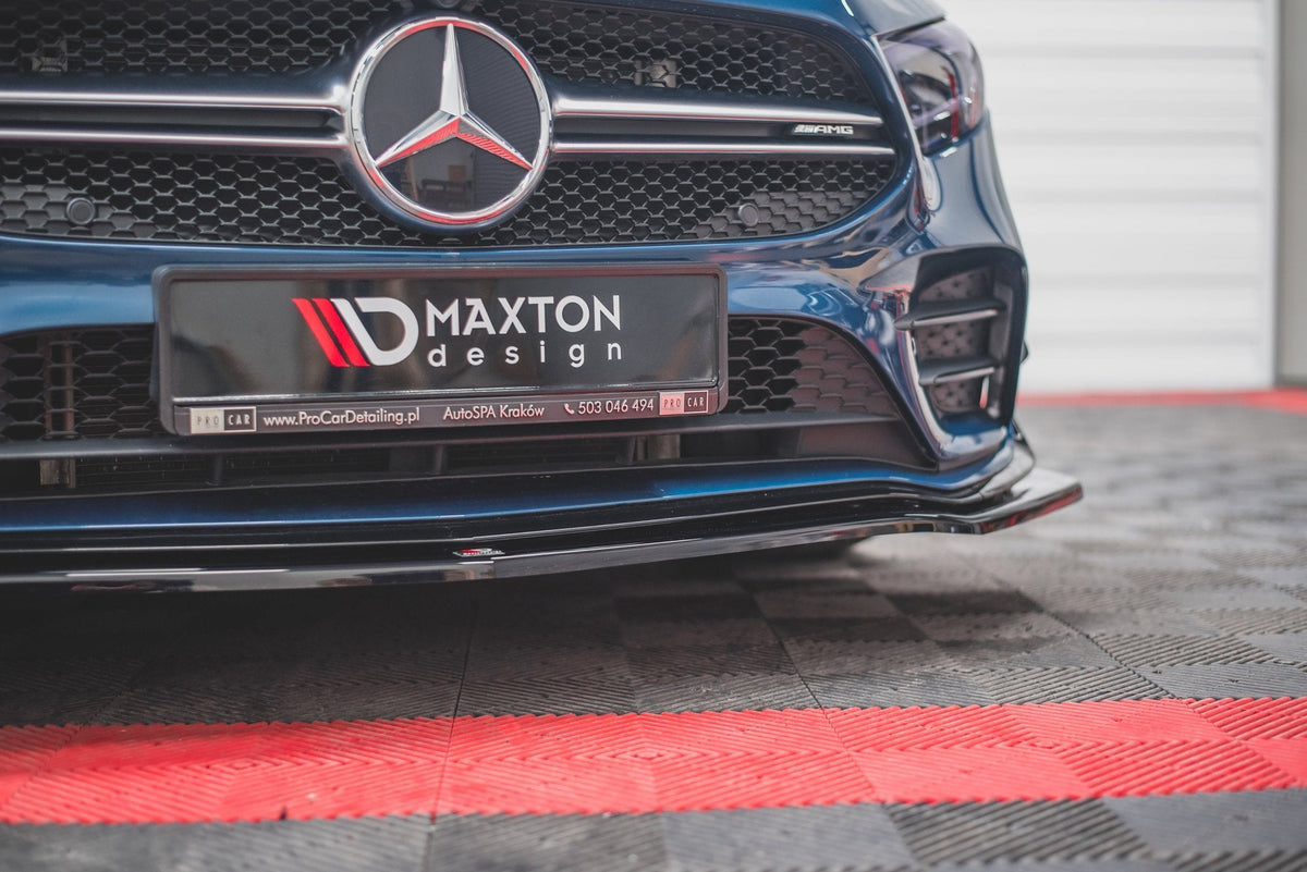 Splitter delantero V.1 para Mercedes A35 AMG Aero W177