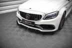 Splitter delantero V.1 para Mercedes-AMG C63 Coupe AMG Aero Pack C205 Facelift