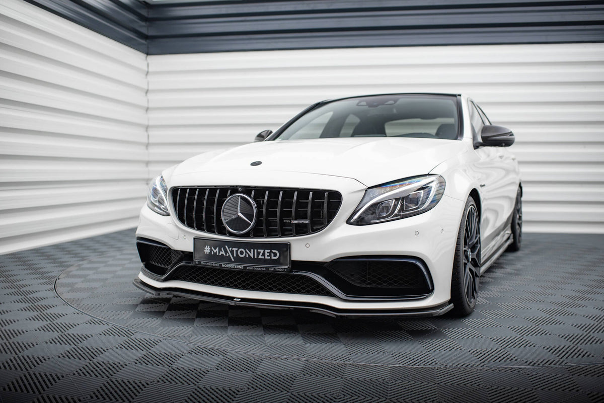 Splitter delantero V.1 para Mercedes-AMG C63 Sedan / Estate W205 / S205