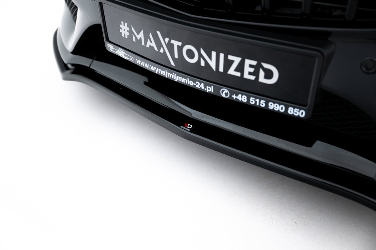 Splitter delantero V.1 para Mercedes- Benz C Coupe AMG-Line C205