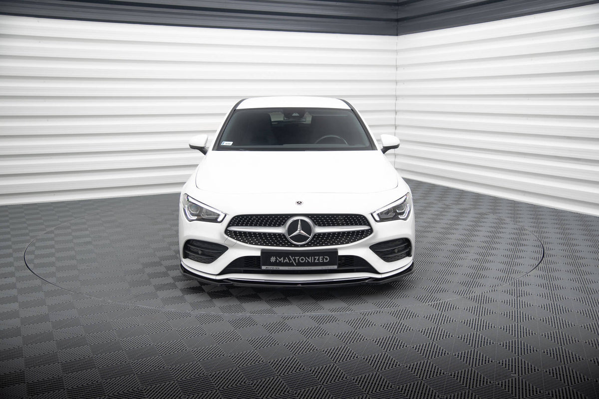 Splitter delantero V.1 para Mercedes-Benz CLA A35 AMG / AMG-Line C118
