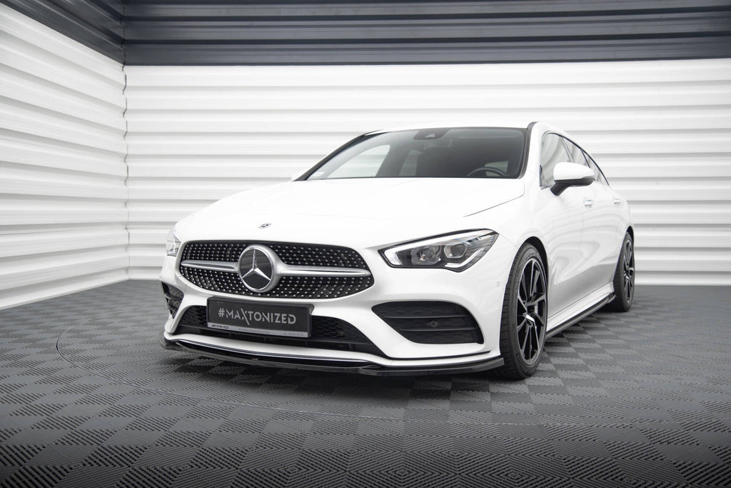 Splitter delantero V.1 para Mercedes-Benz CLA A35 AMG / AMG-Line C118
