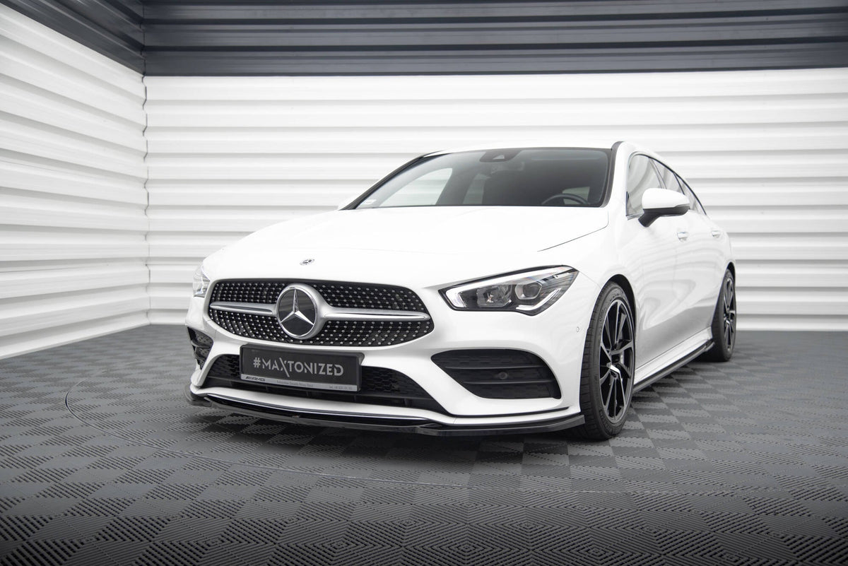 Splitter delantero V.1 para Mercedes-Benz CLA A35 AMG / AMG-Line C118