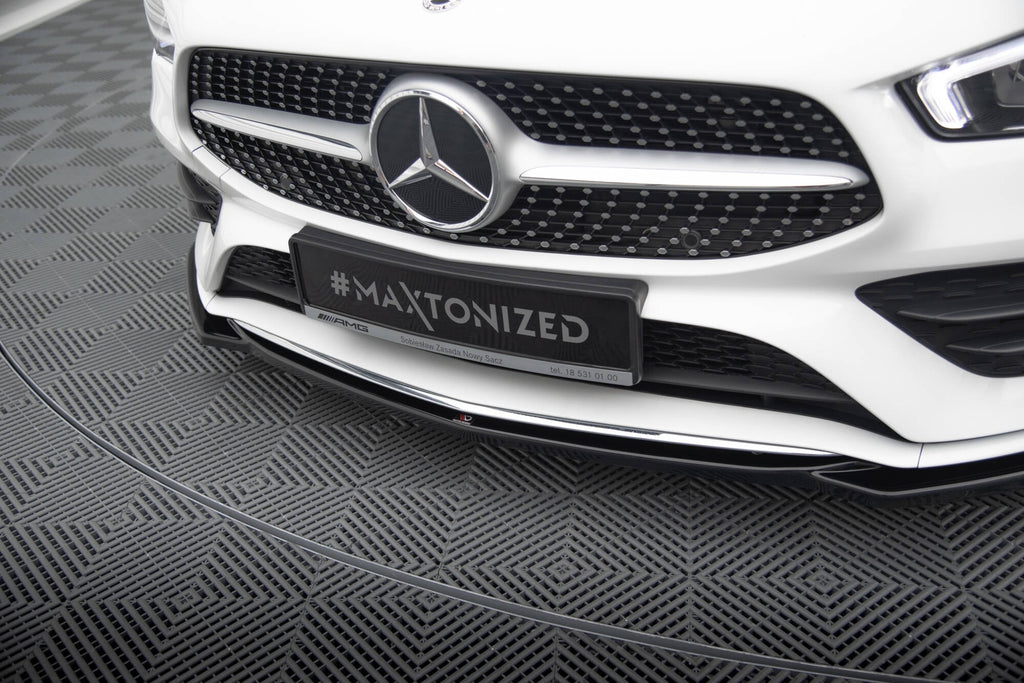 Splitter delantero V.1 para Mercedes-Benz CLA A35 AMG / AMG-Line C118