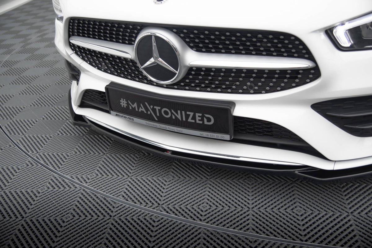 Splitter delantero V.1 para Mercedes-Benz CLA A35 AMG / AMG-Line C118