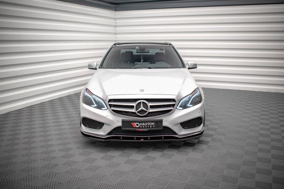 Splitter delantero V.1 para Mercedes-Benz E AMG-Line Sedan W212 Facelift