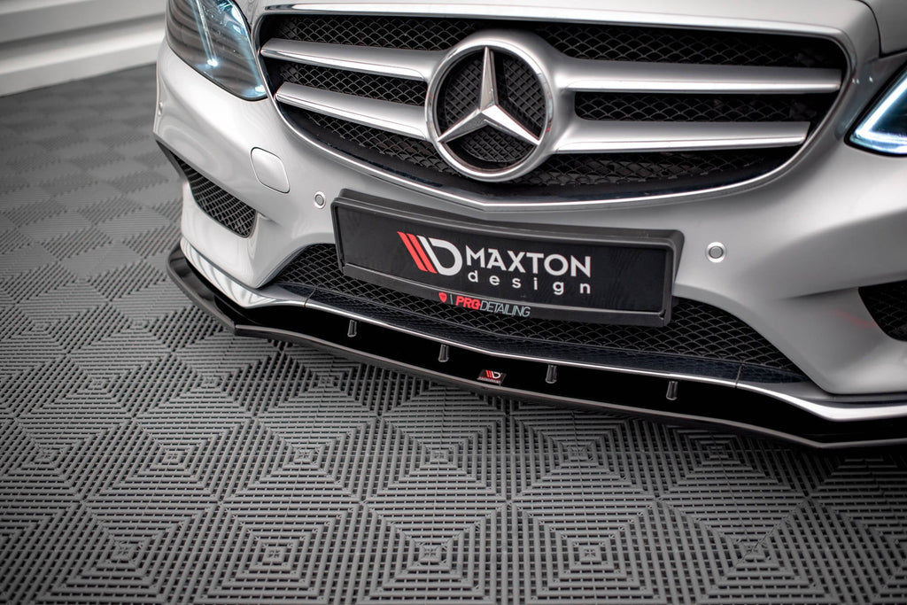 Splitter delantero V.1 para Mercedes-Benz E AMG-Line Sedan W212 Facelift