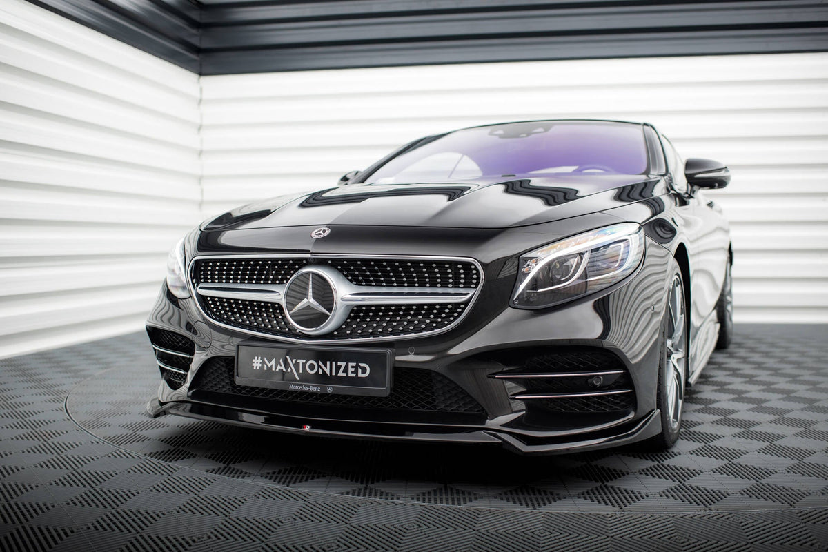 Splitter delantero V.1 para Mercedes-Benz S Coupe AMG-Line C217 Facelift