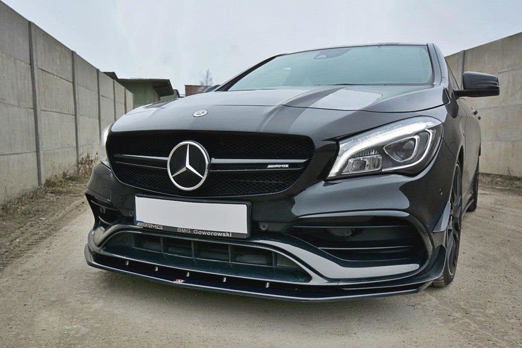 Splitter delantero V.1 para Mercedes CLA A45 AMG C117 Facelift