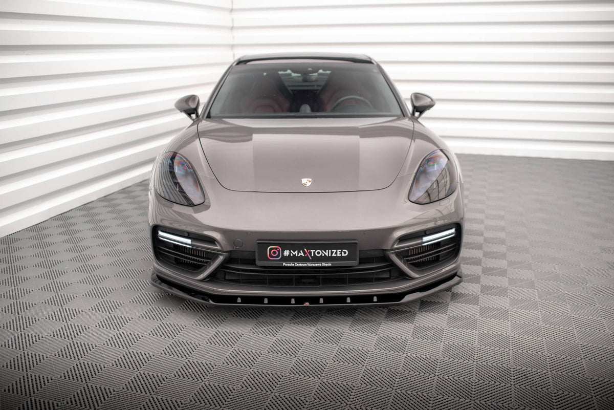 Splitter delantero V.1 para Porsche Panamera Turbo S E-Hybrid