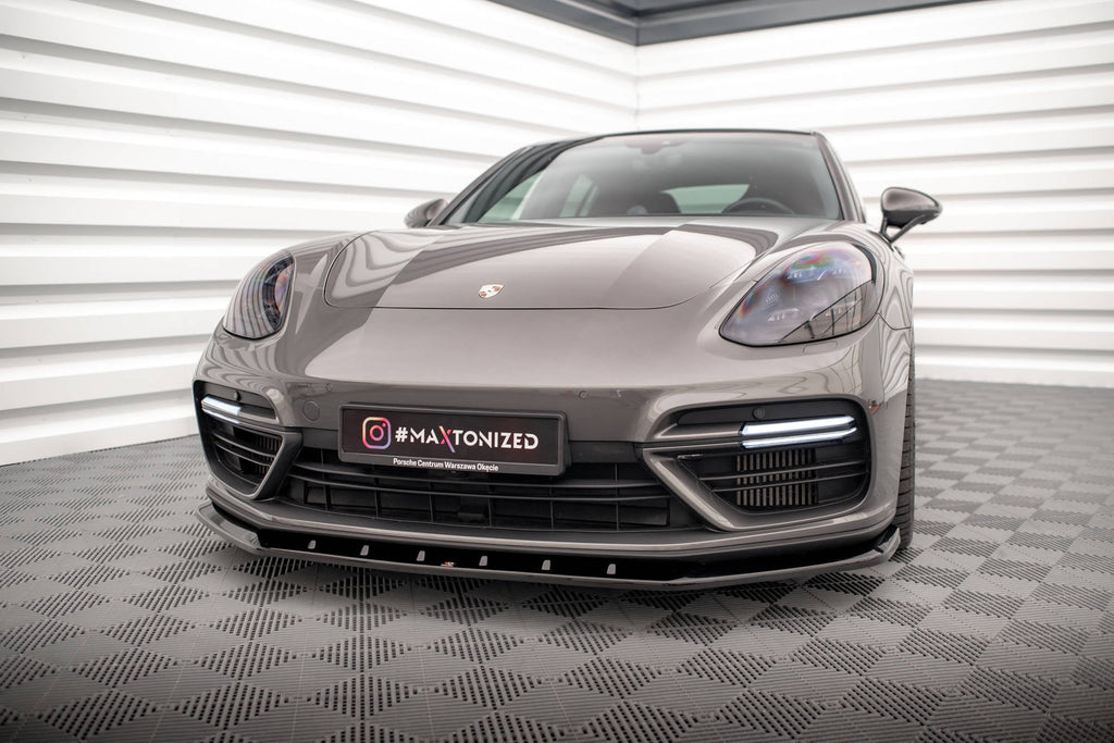 Splitter delantero V.1 para Porsche Panamera Turbo S E-Hybrid