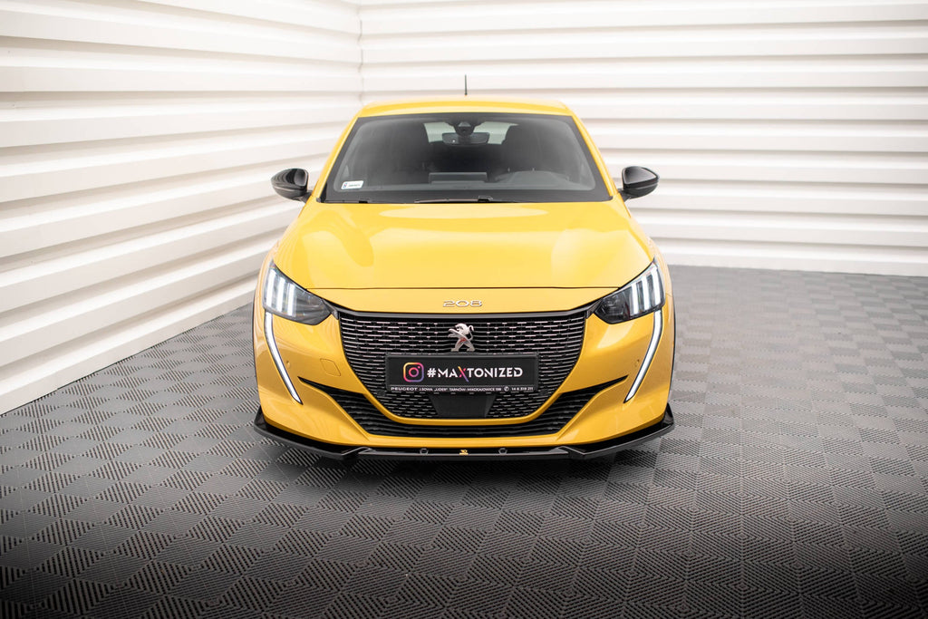 Splitter delantero V.1 para Peugeot 208 GT Mk2