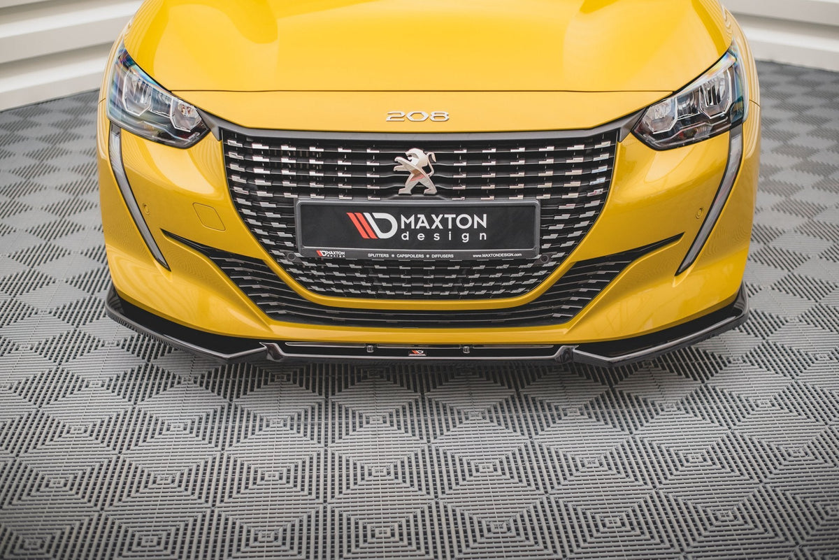 Splitter delantero V.1 para Peugeot 208 Mk2