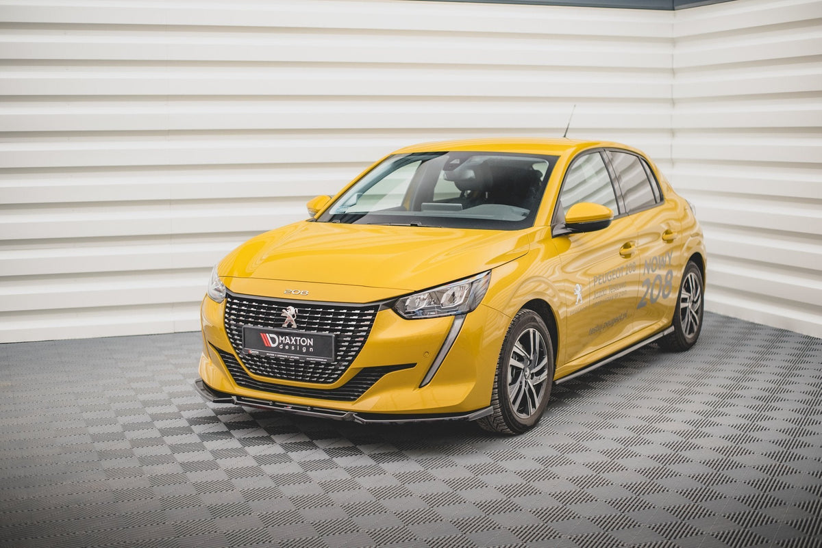 Splitter delantero V.1 para Peugeot 208 Mk2