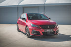 Splitter delantero V.1 para Peugeot 308 GT Mk2 Facelift